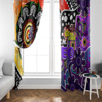 Freo AFL Celebrating 50 Years of Naidoc Window Curtain NAIDOC Week 2025 Aboriginal