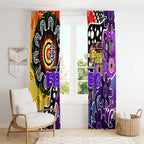 Freo AFL Celebrating 50 Years of Naidoc Window Curtain NAIDOC Week 2025 Aboriginal