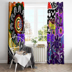 Freo AFL Celebrating 50 Years of Naidoc Window Curtain NAIDOC Week 2025 Aboriginal