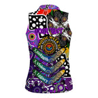Personalised Freo AFL Celebrating 50 Years of Naidoc Women Sleeveless Polo Shirt NAIDOC Week 2025 Aboriginal