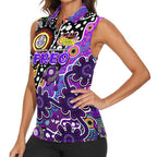 Personalised Freo AFL Celebrating 50 Years of Naidoc Women Sleeveless Polo Shirt NAIDOC Week 2025 Aboriginal