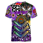 Personalised Freo AFL Celebrating 50 Years of Naidoc Women V-Neck T-Shirt NAIDOC Week 2025 Aboriginal