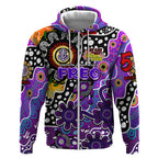 Personalised Freo AFL Celebrating 50 Years of Naidoc Zip Hoodie NAIDOC Week 2025 Aboriginal