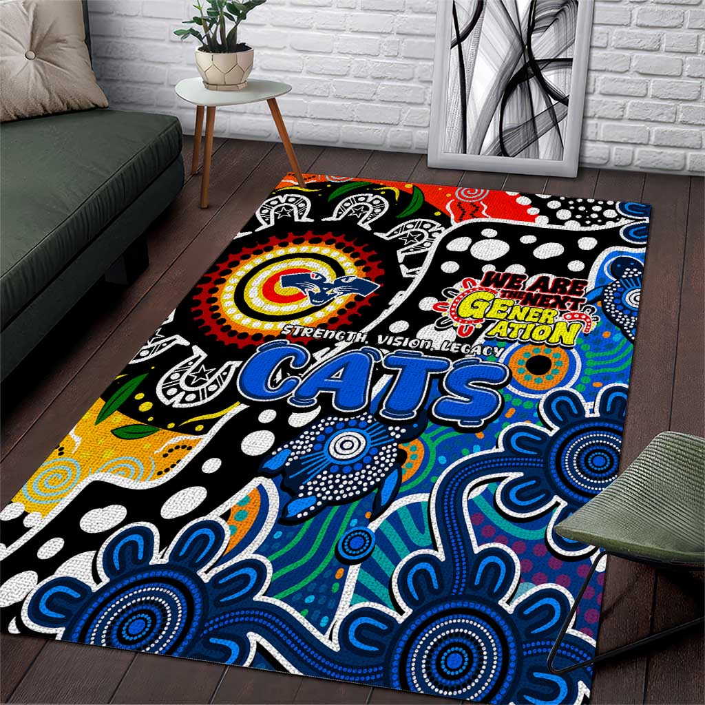 Cats AFL Celebrating 50 Years of Naidoc Area Rug NAIDOC Week 2025 Aboriginal