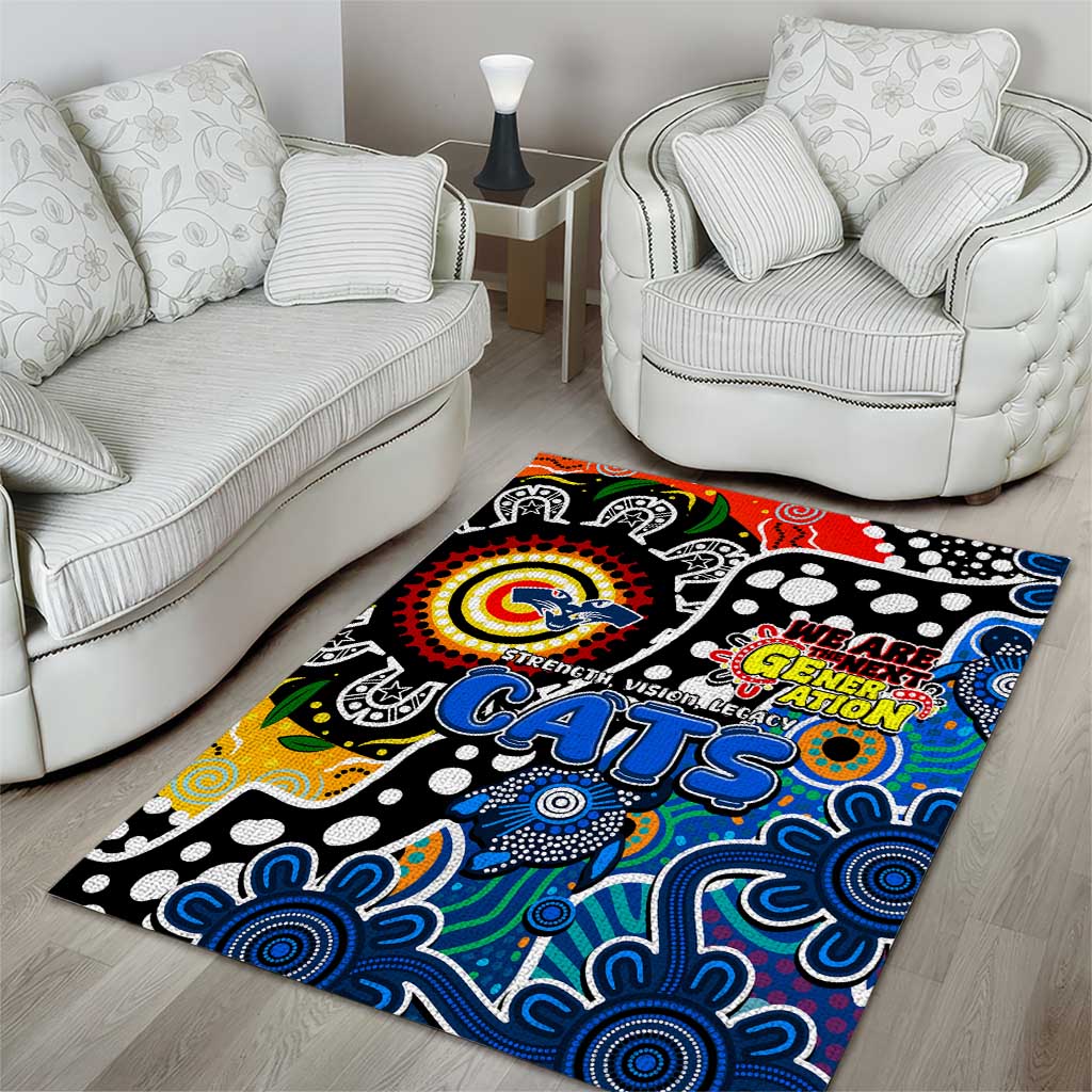 Cats AFL Celebrating 50 Years of Naidoc Area Rug NAIDOC Week 2025 Aboriginal