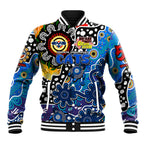 Personalised Cats AFL Celebrating 50 Years of Naidoc Baseball Jacket NAIDOC Week 2025 Aboriginal