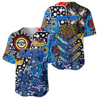 Personalised Cats AFL Celebrating 50 Years of Naidoc Baseball Jersey NAIDOC Week 2025 Aboriginal