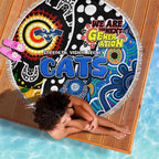 Cats AFL Celebrating 50 Years of Naidoc Beach Blanket NAIDOC Week 2025 Aboriginal