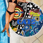 Cats AFL Celebrating 50 Years of Naidoc Beach Blanket NAIDOC Week 2025 Aboriginal