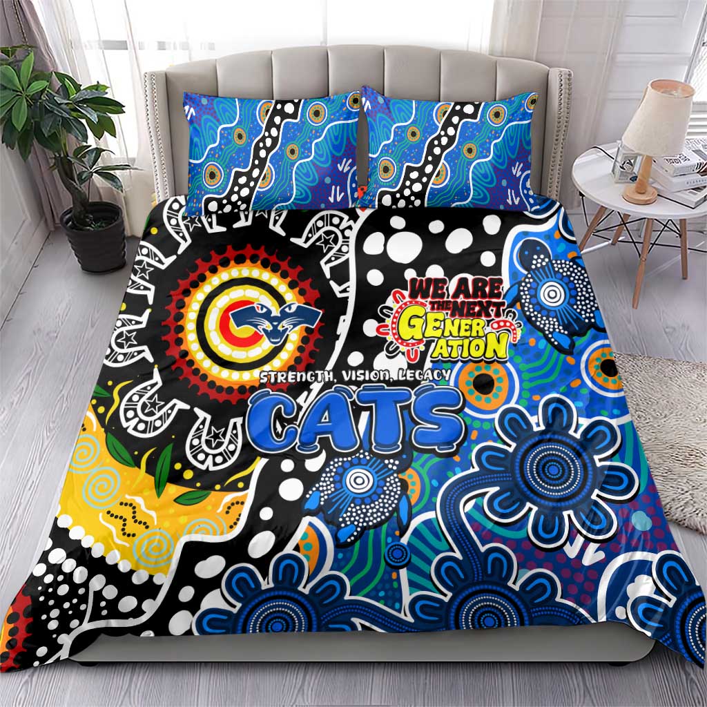 Cats AFL Celebrating 50 Years of Naidoc Bedding Set NAIDOC Week 2025 Aboriginal