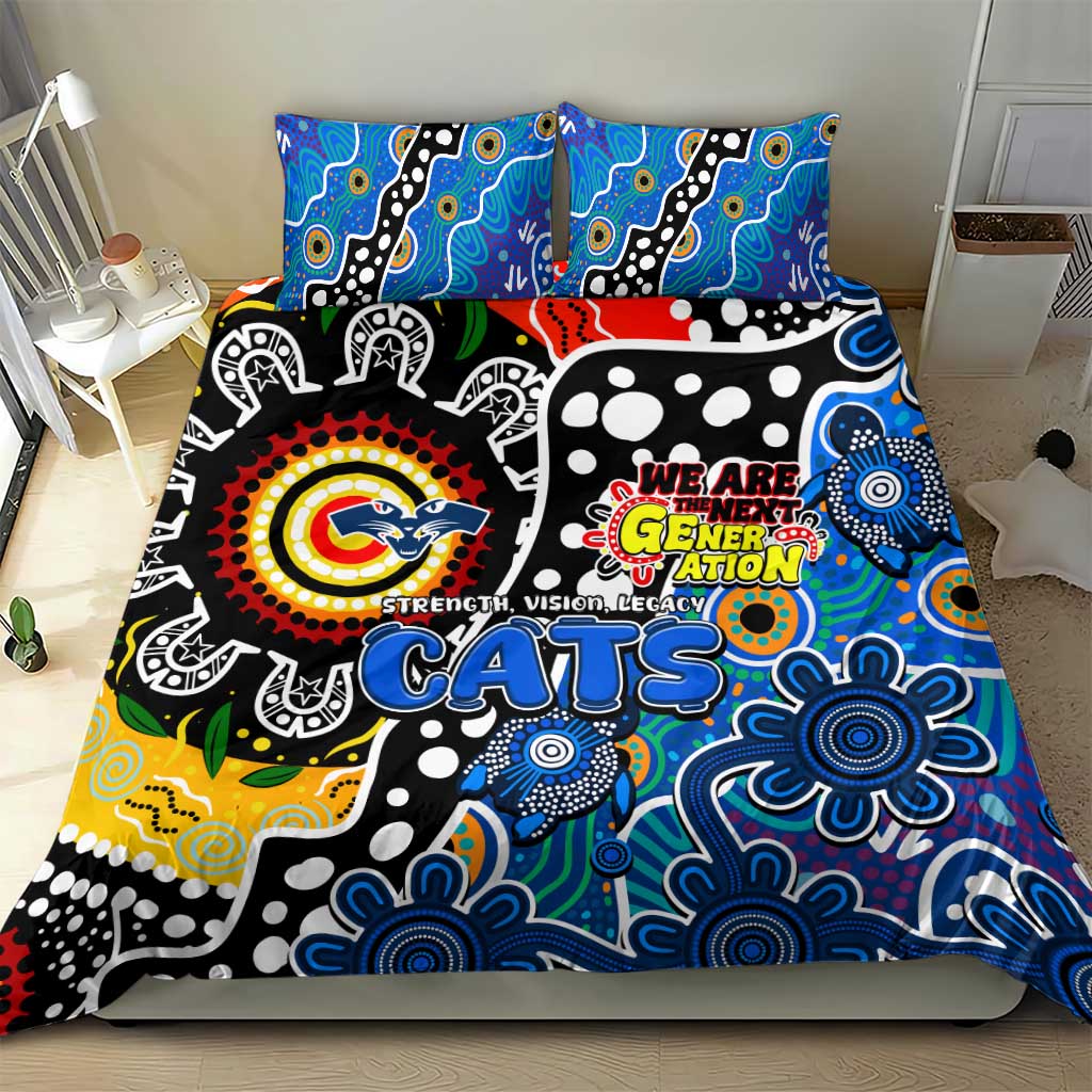 Cats AFL Celebrating 50 Years of Naidoc Bedding Set NAIDOC Week 2025 Aboriginal