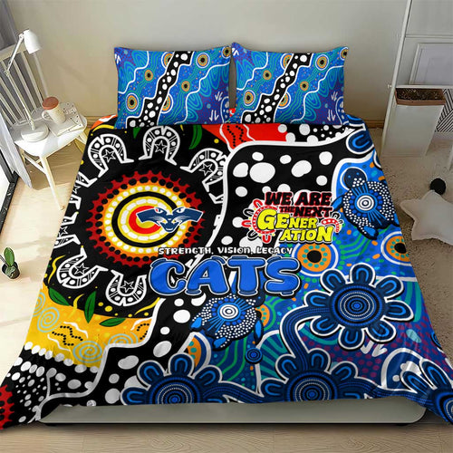 Cats AFL Celebrating 50 Years of Naidoc Bedding Set NAIDOC Week 2025 Aboriginal