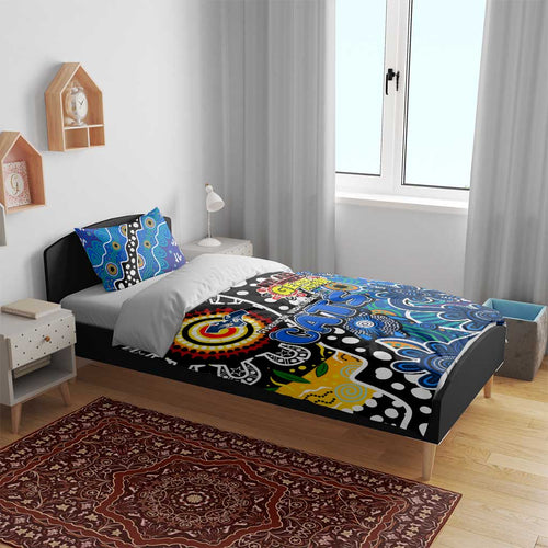 Cats AFL Celebrating 50 Years of Naidoc Bedding Set NAIDOC Week 2025 Aboriginal