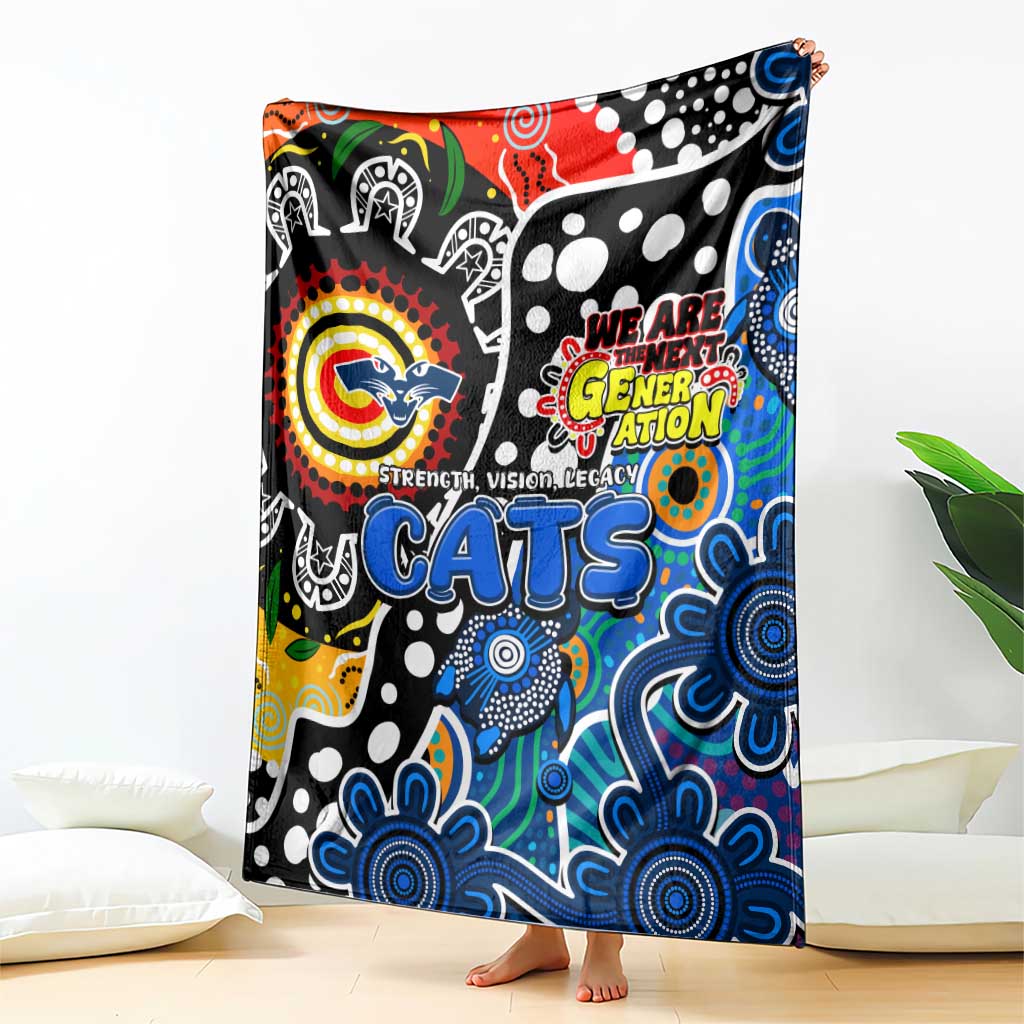 Cats AFL Celebrating 50 Years of Naidoc Blanket NAIDOC Week 2025 Aboriginal