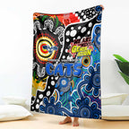 Cats AFL Celebrating 50 Years of Naidoc Blanket NAIDOC Week 2025 Aboriginal