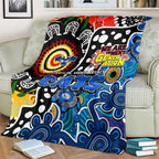 Cats AFL Celebrating 50 Years of Naidoc Blanket NAIDOC Week 2025 Aboriginal