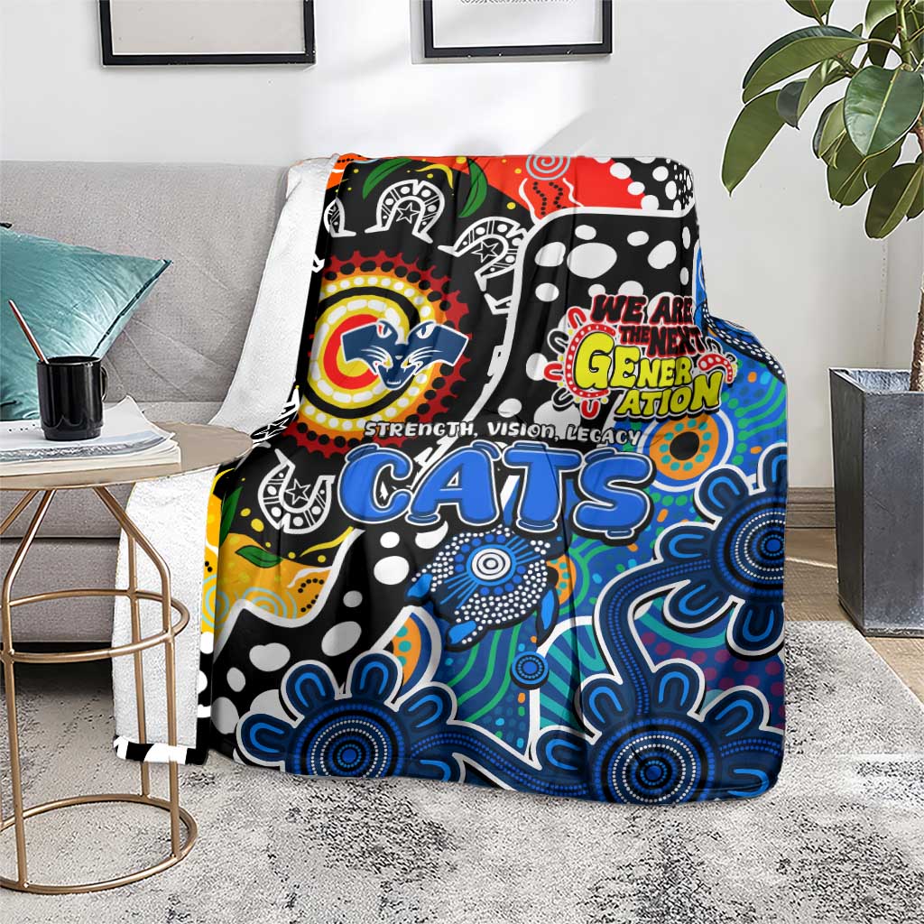 Cats AFL Celebrating 50 Years of Naidoc Blanket NAIDOC Week 2025 Aboriginal
