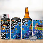 Cats AFL Celebrating 50 Years of Naidoc 4 in 1 Can Cooler Tumbler NAIDOC Week 2025 Aboriginal