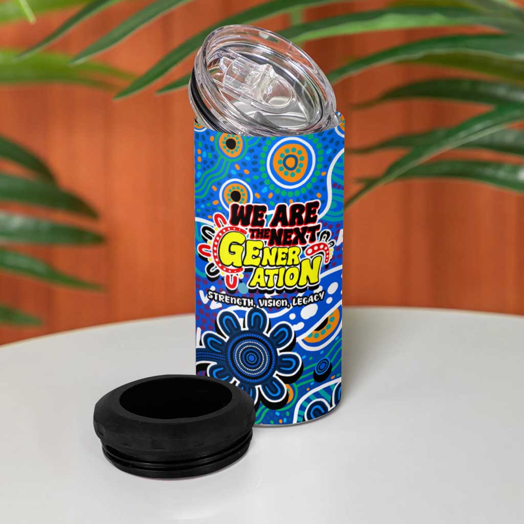 Cats AFL Celebrating 50 Years of Naidoc 4 in 1 Can Cooler Tumbler NAIDOC Week 2025 Aboriginal