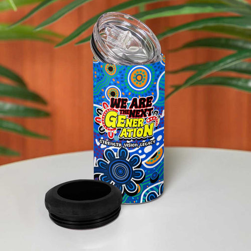 Cats AFL Celebrating 50 Years of Naidoc 4 in 1 Can Cooler Tumbler NAIDOC Week 2025 Aboriginal