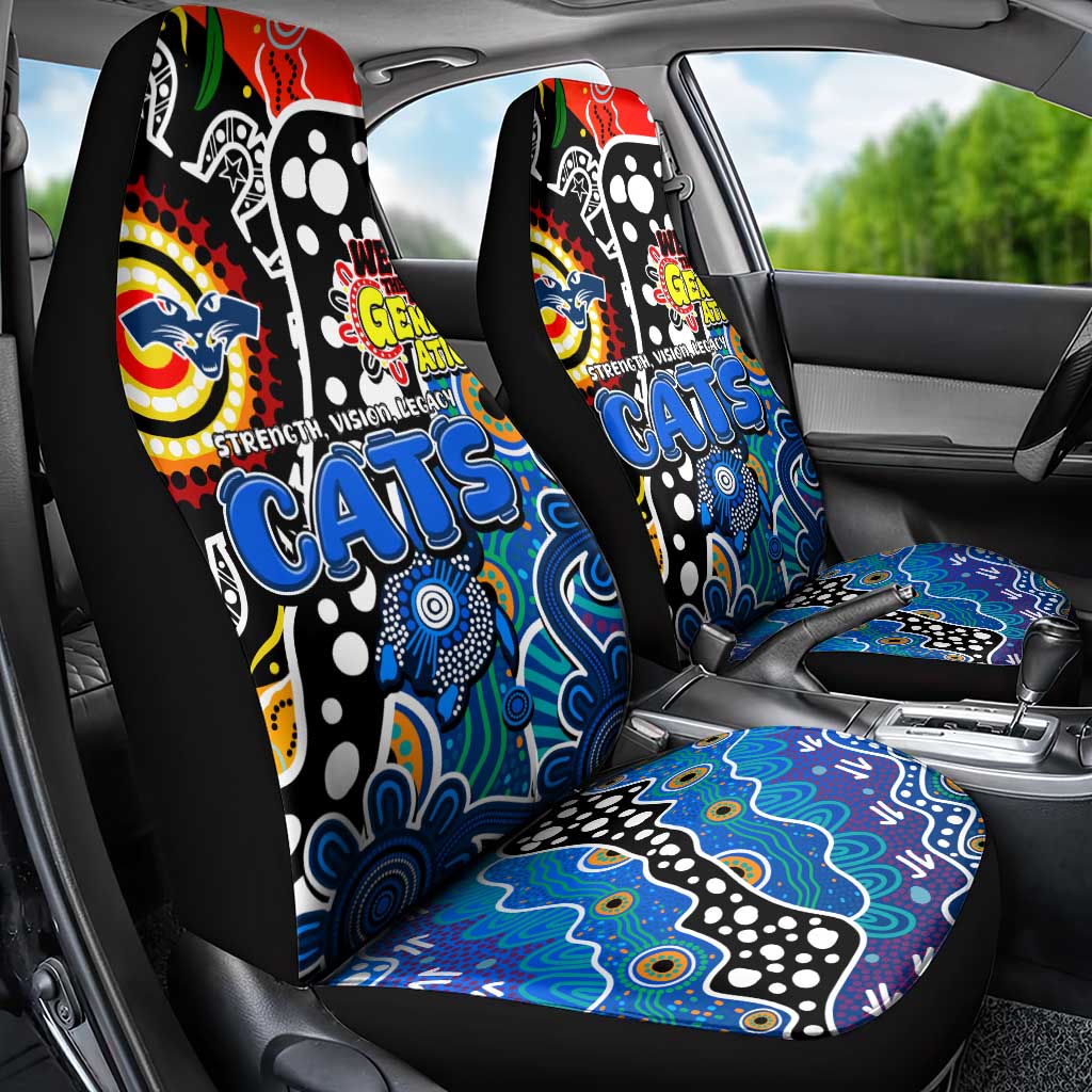 Cats AFL Celebrating 50 Years of Naidoc Car Seat Cover NAIDOC Week 2025 Aboriginal