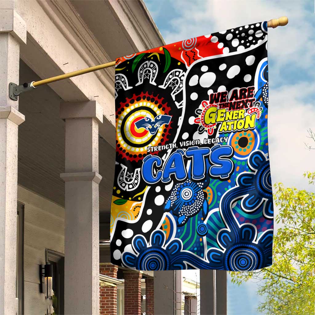 Cats AFL Celebrating 50 Years of Naidoc Garden Flag NAIDOC Week 2025 Aboriginal