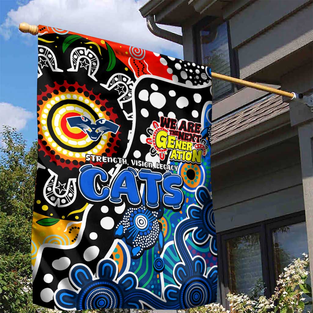 Cats AFL Celebrating 50 Years of Naidoc Garden Flag NAIDOC Week 2025 Aboriginal