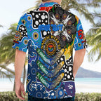 Personalised Cats AFL Celebrating 50 Years of Naidoc Hawaiian Shirt NAIDOC Week 2025 Aboriginal