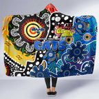 Cats AFL Celebrating 50 Years of Naidoc Hooded Blanket NAIDOC Week 2025 Aboriginal