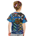 Personalised Cats AFL Celebrating 50 Years of Naidoc Kid T Shirt NAIDOC Week 2025 Aboriginal
