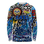 Personalised Cats AFL Celebrating 50 Years of Naidoc Long Sleeve Shirt NAIDOC Week 2025 Aboriginal