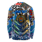 Personalised Cats AFL Celebrating 50 Years of Naidoc Long Sleeve Shirt NAIDOC Week 2025 Aboriginal