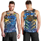 Personalised Cats AFL Celebrating 50 Years of Naidoc Men Tank Top NAIDOC Week 2025 Aboriginal