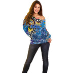 Personalised Cats AFL Celebrating 50 Years of Naidoc Off Shoulder Sweater NAIDOC Week 2025 Aboriginal
