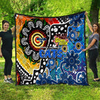 Cats AFL Celebrating 50 Years of Naidoc Quilt NAIDOC Week 2025 Aboriginal