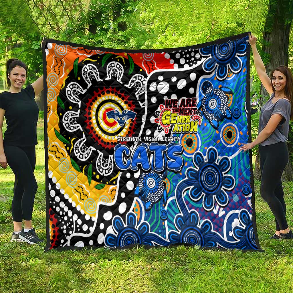 Cats AFL Celebrating 50 Years of Naidoc Quilt NAIDOC Week 2025 Aboriginal