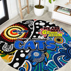 Cats AFL Celebrating 50 Years of Naidoc Round Carpet NAIDOC Week 2025 Aboriginal