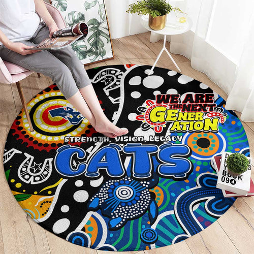 Cats AFL Celebrating 50 Years of Naidoc Round Carpet NAIDOC Week 2025 Aboriginal