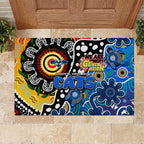 Cats AFL Celebrating 50 Years of Naidoc Rubber Doormat NAIDOC Week 2025 Aboriginal