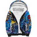 Personalised Cats AFL Celebrating 50 Years of Naidoc Sherpa Hoodie NAIDOC Week 2025 Aboriginal