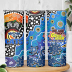 Cats AFL Celebrating 50 Years of Naidoc Skinny Tumbler NAIDOC Week 2025 Aboriginal