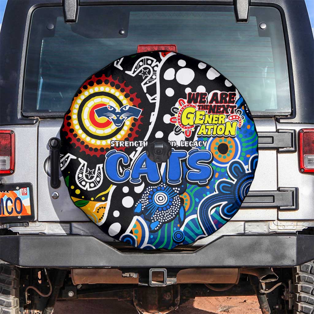 Cats AFL Celebrating 50 Years of Naidoc Spare Tire Cover NAIDOC Week 2025 Aboriginal