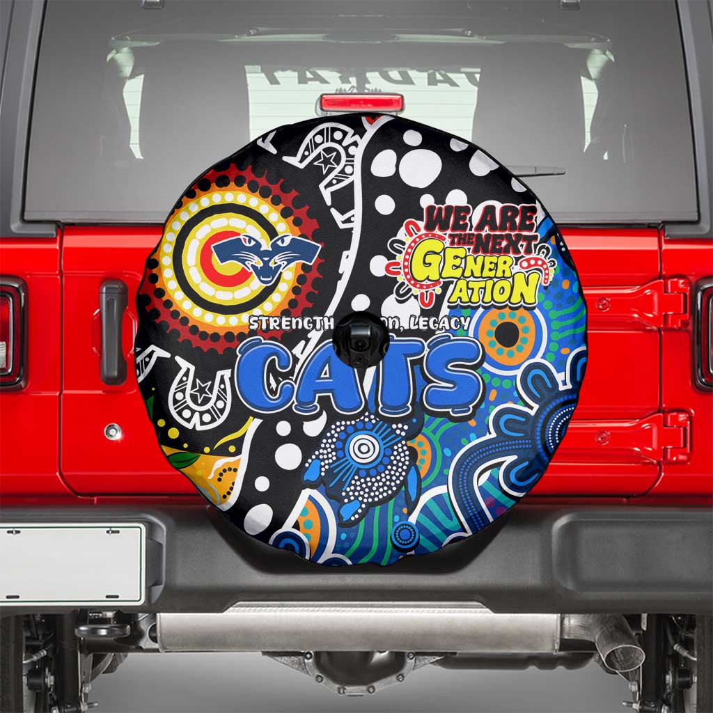 Cats AFL Celebrating 50 Years of Naidoc Spare Tire Cover NAIDOC Week 2025 Aboriginal