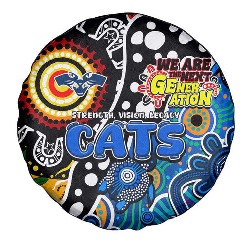 Cats AFL Celebrating 50 Years of Naidoc Spare Tire Cover NAIDOC Week 2025 Aboriginal