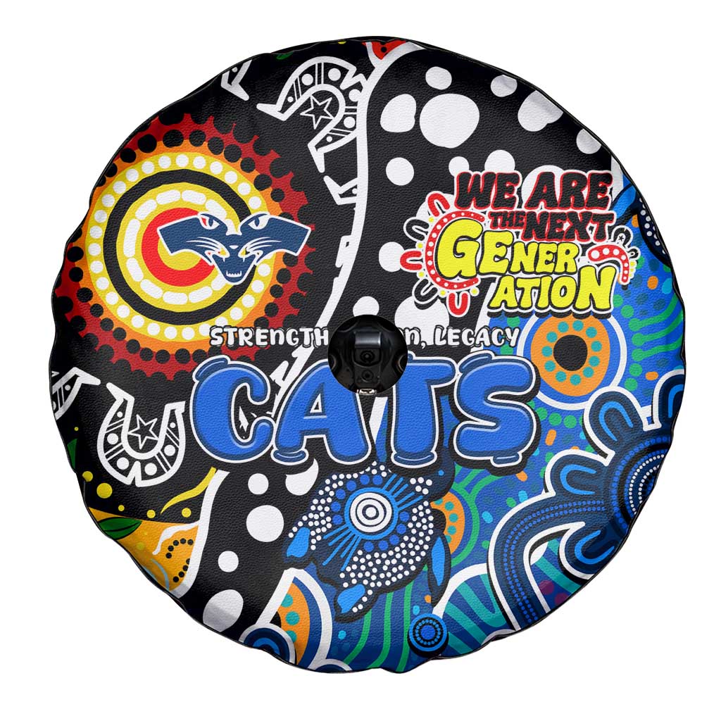 Cats AFL Celebrating 50 Years of Naidoc Spare Tire Cover NAIDOC Week 2025 Aboriginal