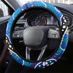 Cats AFL Celebrating 50 Years of Naidoc Steering Wheel Cover NAIDOC Week 2025 Aboriginal