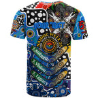 Personalised Cats AFL Celebrating 50 Years of Naidoc T Shirt NAIDOC Week 2025 Aboriginal