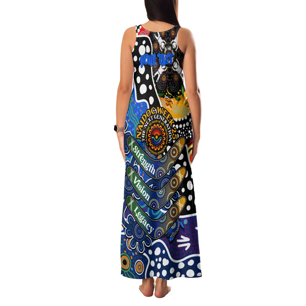 Personalised Cats AFL Celebrating 50 Years of Naidoc Tank Maxi Dress NAIDOC Week 2025 Aboriginal