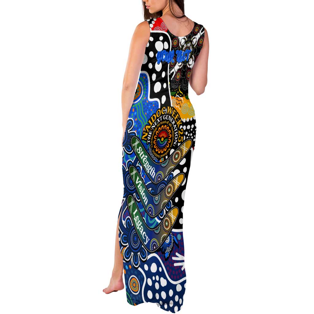 Personalised Cats AFL Celebrating 50 Years of Naidoc Tank Maxi Dress NAIDOC Week 2025 Aboriginal