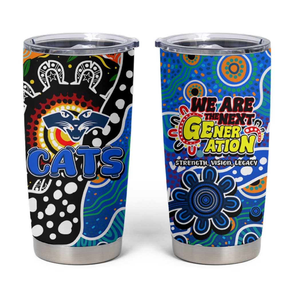 Cats AFL Celebrating 50 Years of Naidoc Tumbler Cup NAIDOC Week 2025 Aboriginal